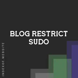 Restrict Sudo: Allow Only 'apt update' and 'apt install' in Ubuntu | Logo - Indexof